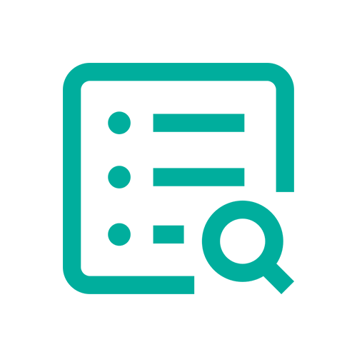 Hubspot 25 - LP - Segmento Cooperativas de crédito - Arte - Ícone Pesquisas centralizadas